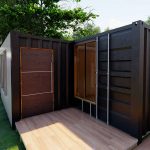 Woman Used Five 20-foot Shipping Containers to Build Extraordinary Of-The-Grid Home