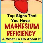 8 sign that you have magnesium deficiency