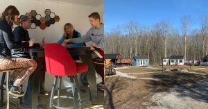 This Family of Four Built a Private Tiny Home Village Where Each Child Has Their Own House